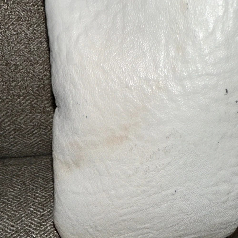 Nicole Miller Cream and Tan Crossbody Bag